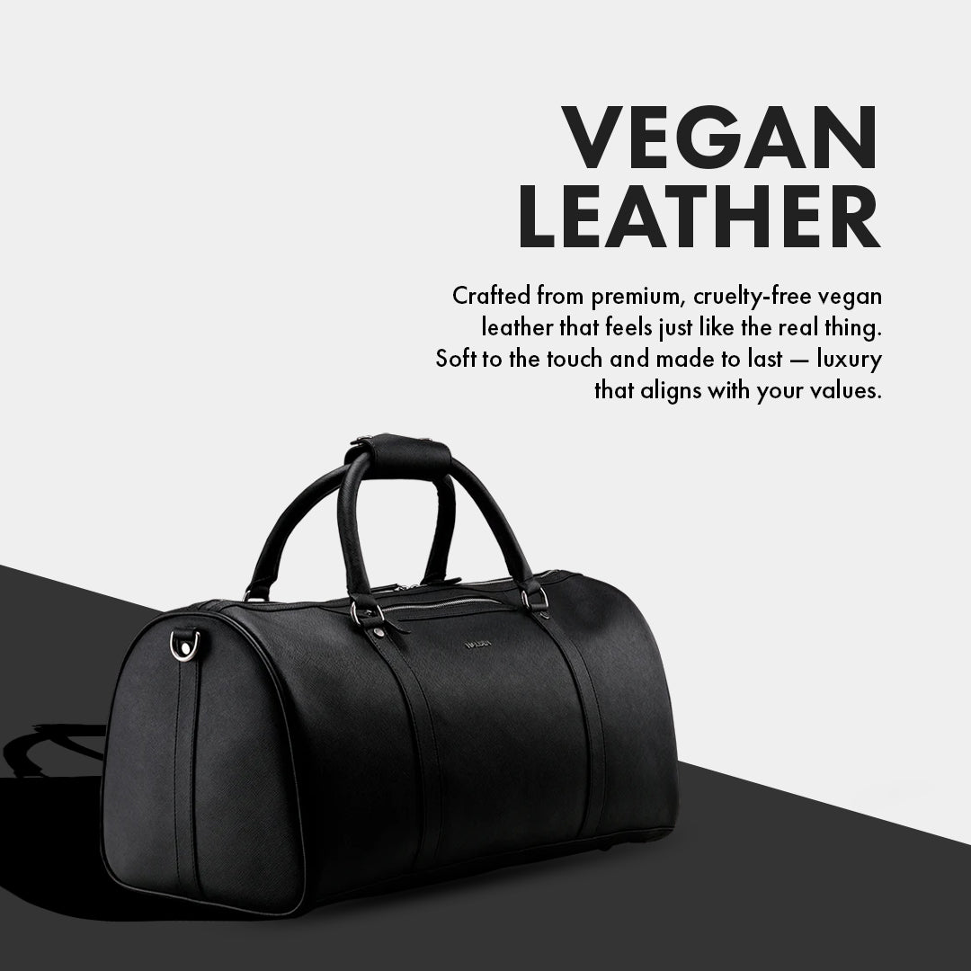 KAIROS BLACK WEEKENDER DUFFLE