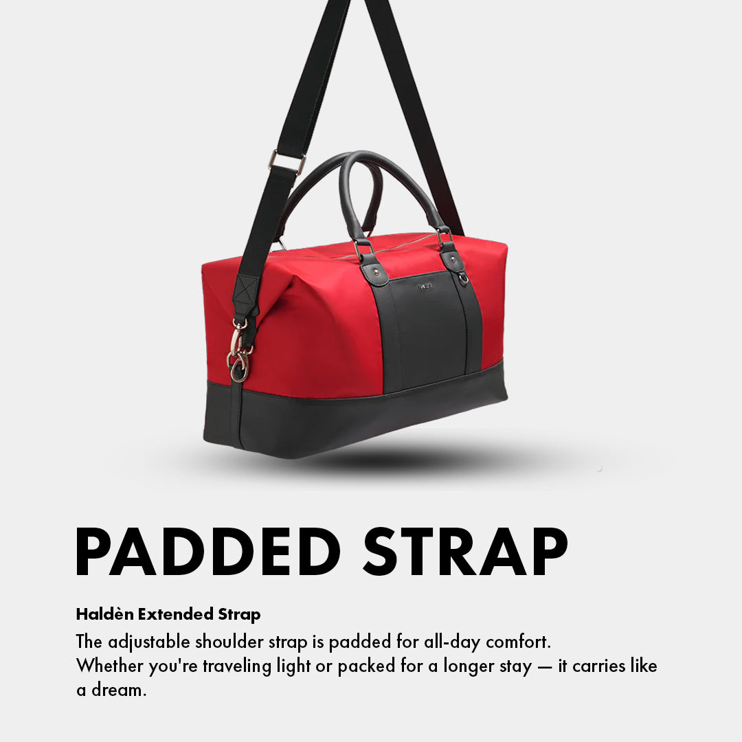 HARBOUR RED WEEKENDER DUFFLE