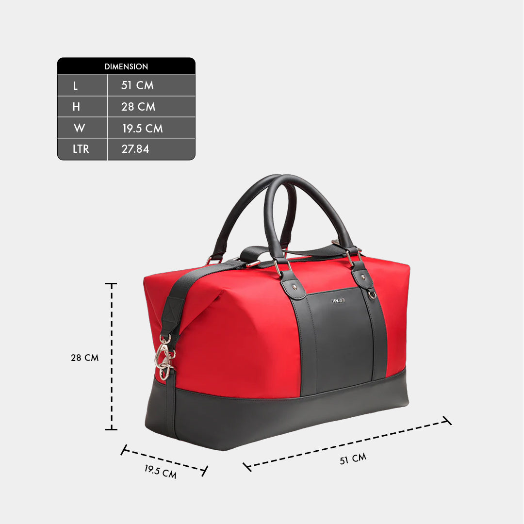 HARBOUR RED WEEKENDER DUFFLE