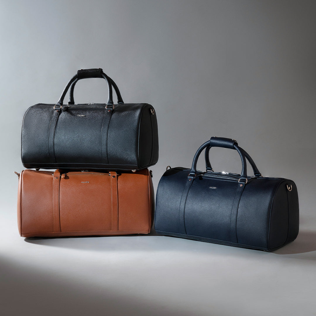 KAIROS BLACK WEEKENDER DUFFLE