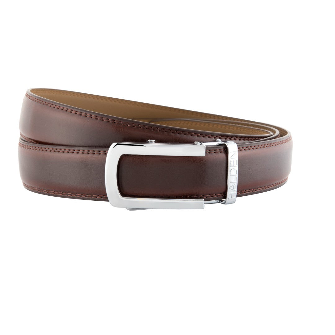 Burley coffee brown with classic buckle (EXTRA LONG)