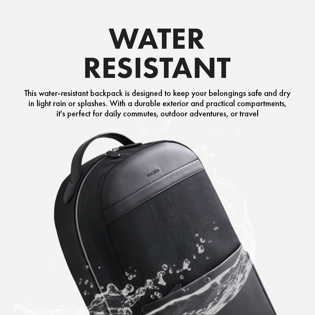 Barron Black Backpack