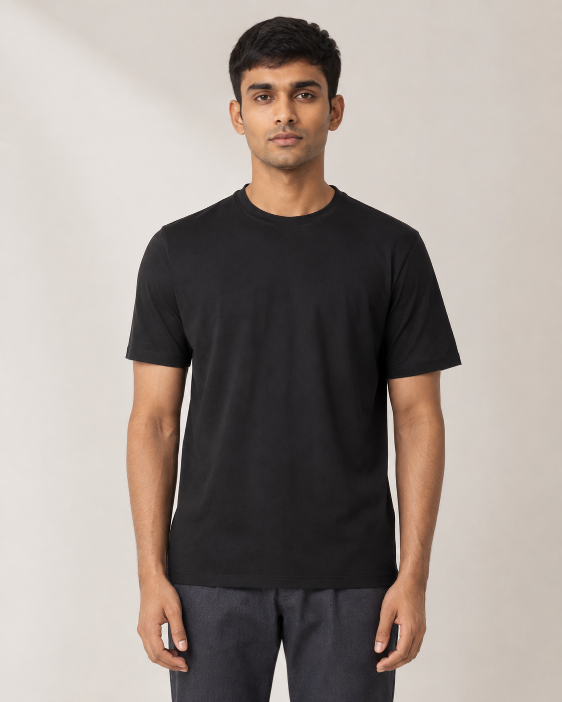 Supima Cotton Round Neck T-Shirt