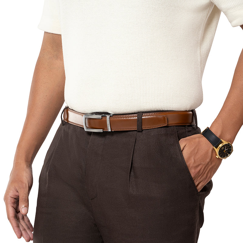 Burley tan with classic buckle