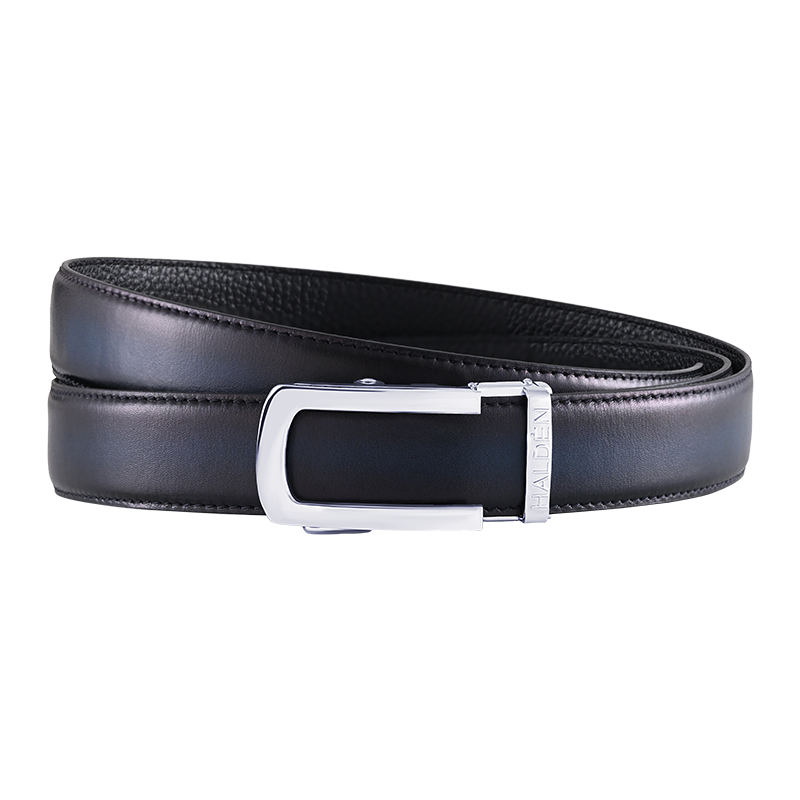 Hand Painted Gradient Blue with classic buckle