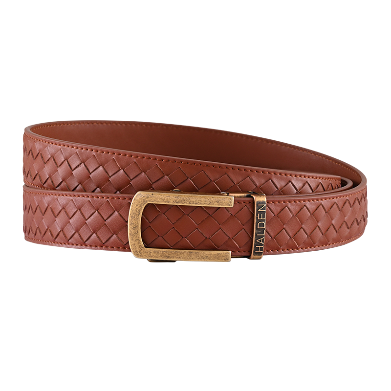 Braided Tan with classic buckle