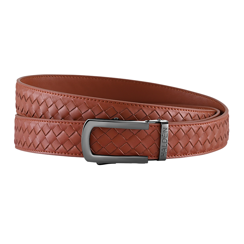 Braided Tan with classic buckle