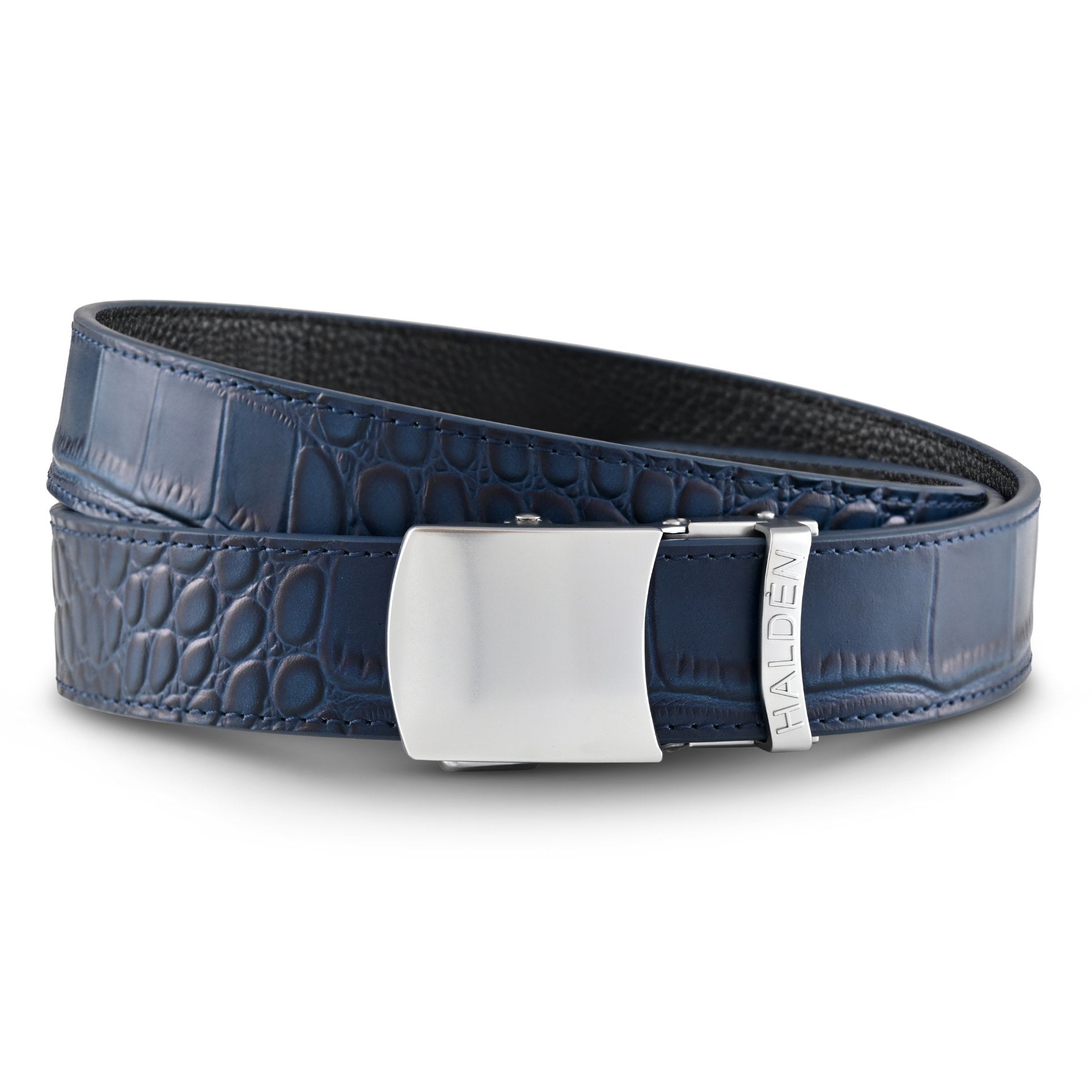 Daven Blue with vintage buckle