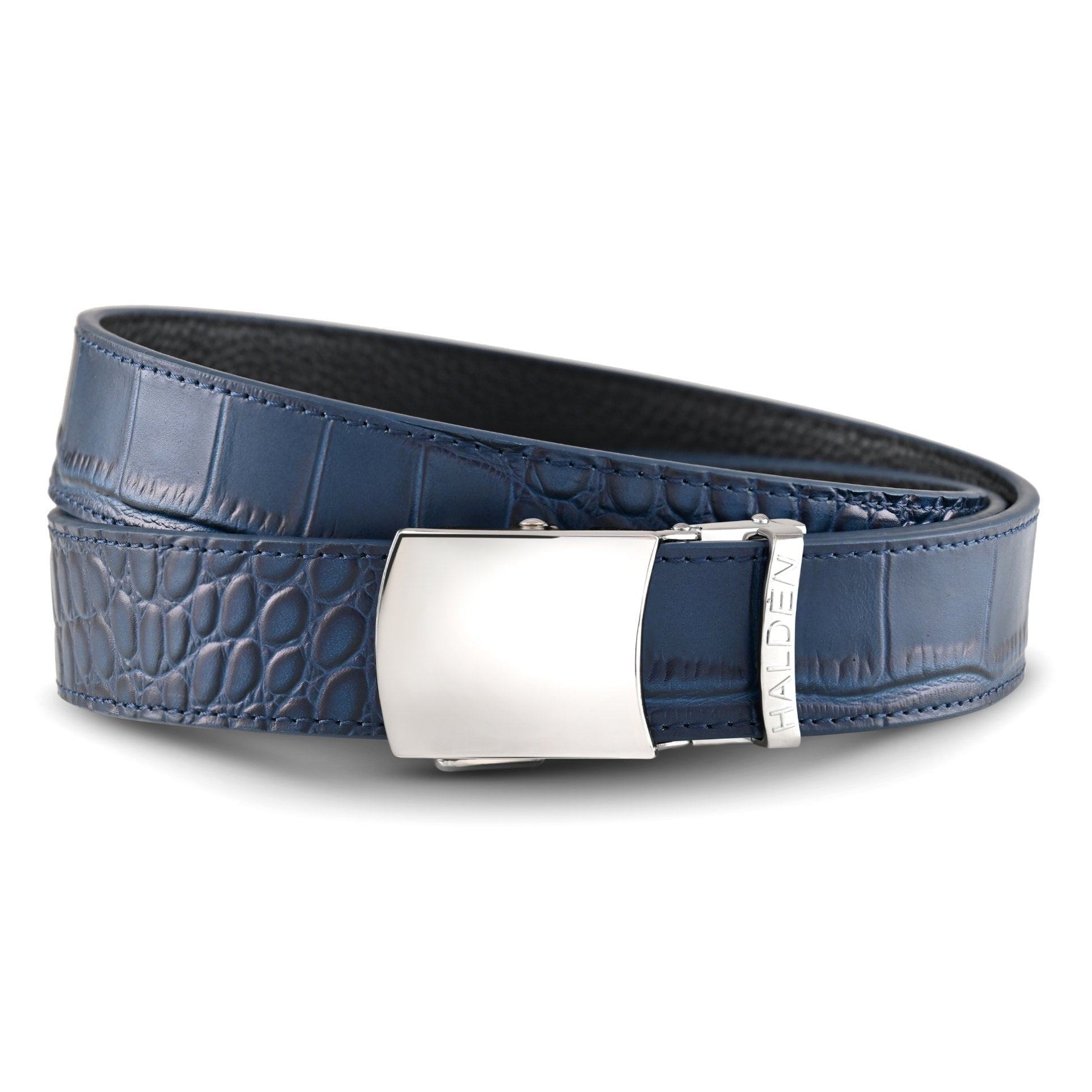 Daven Blue with vintage buckle