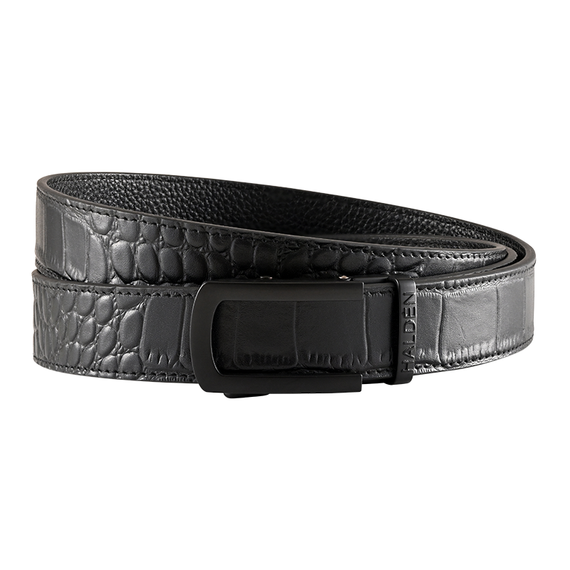 Daven Black with classic buckle