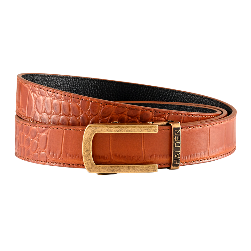 Daven Tan with classic buckle