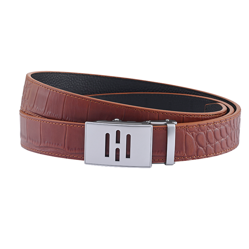 Daven Tan with signature buckle