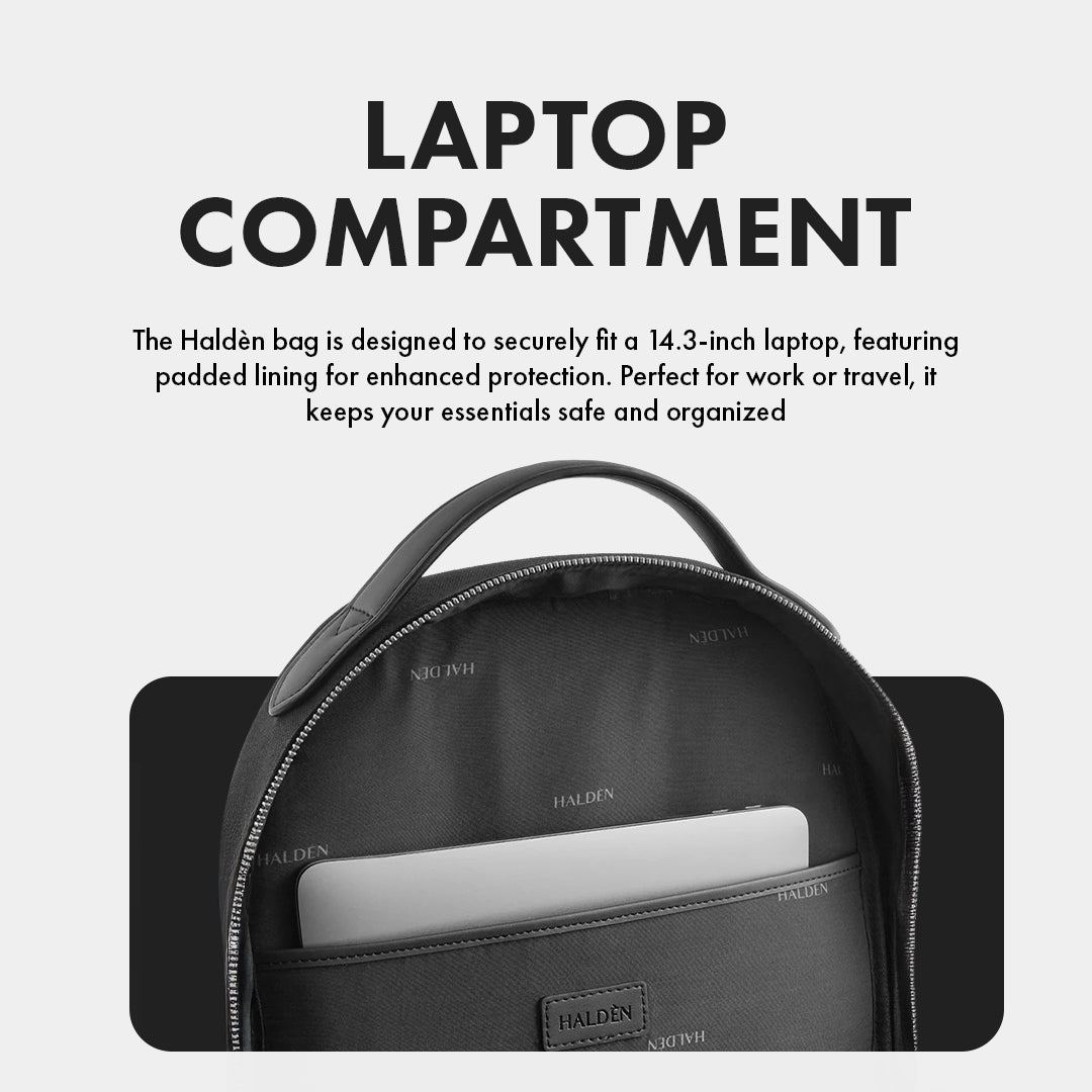 Explorer Black Backpack