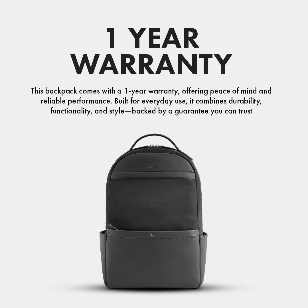 Explorer Black Backpack