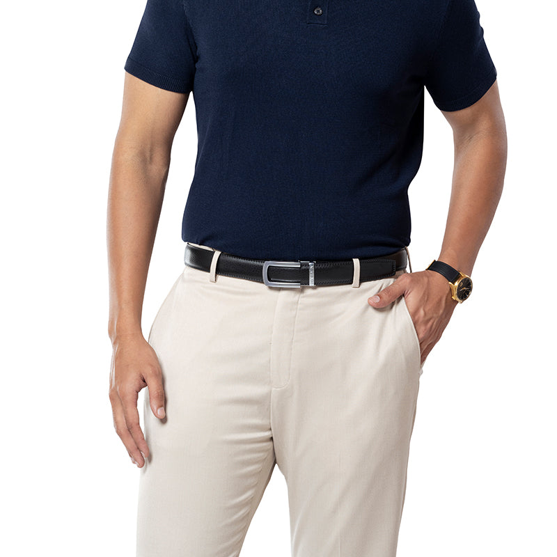 Falcon black with classic buckle