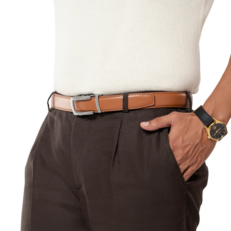 Falcon light tan with classic buckle