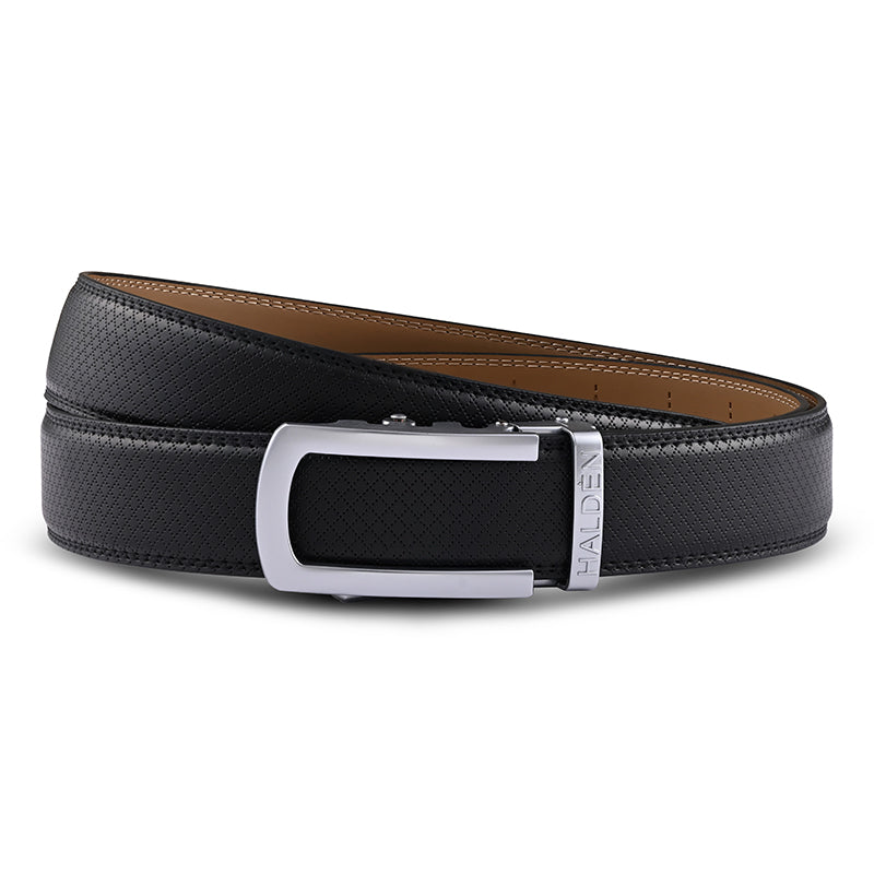 Theo Black with classic buckle