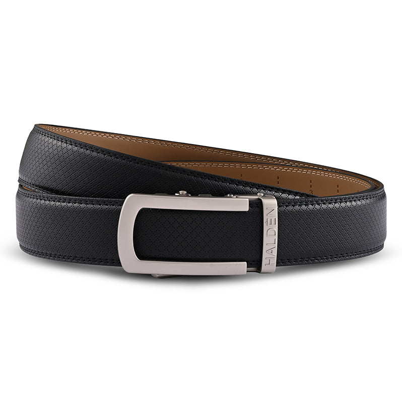 Theo Black with classic buckle