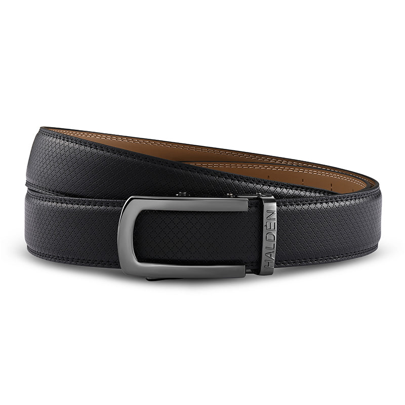 Theo Black with classic buckle