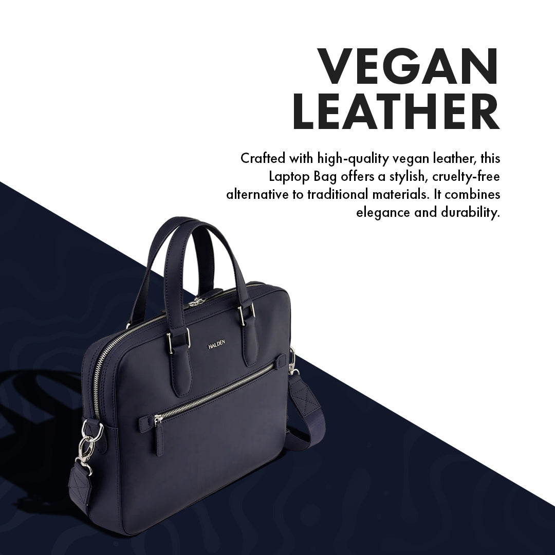MONARCH BLUE LAPTOP BAG - PLAIN