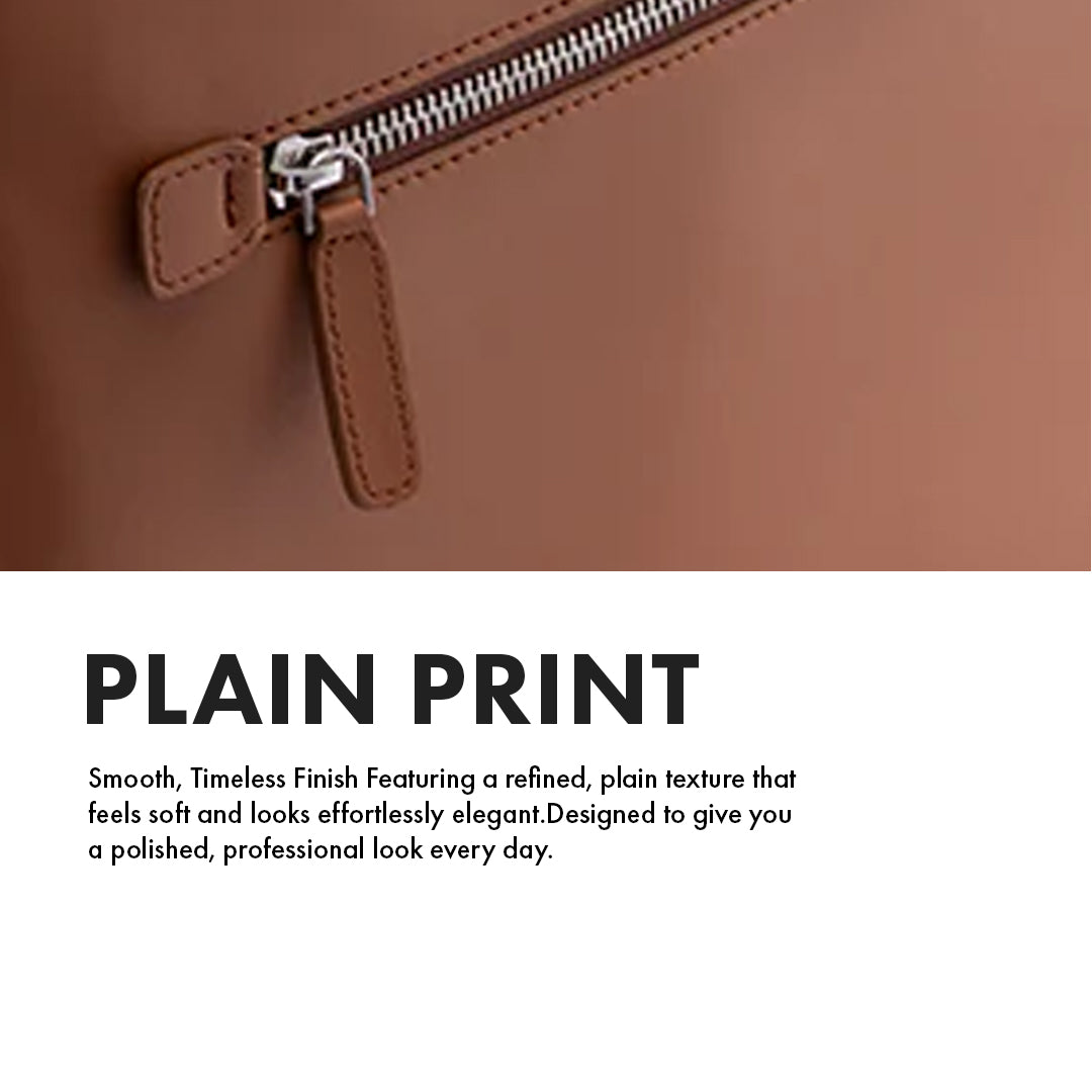 MONARCH TAN LAPTOP BAG - PLAIN