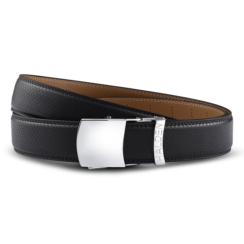 Theo Black with vintage buckle