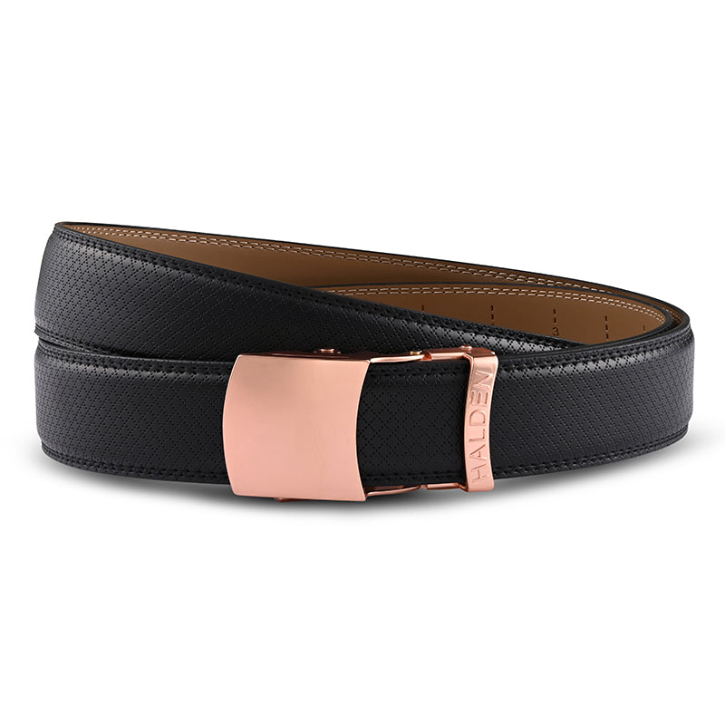 Theo Black with vintage buckle