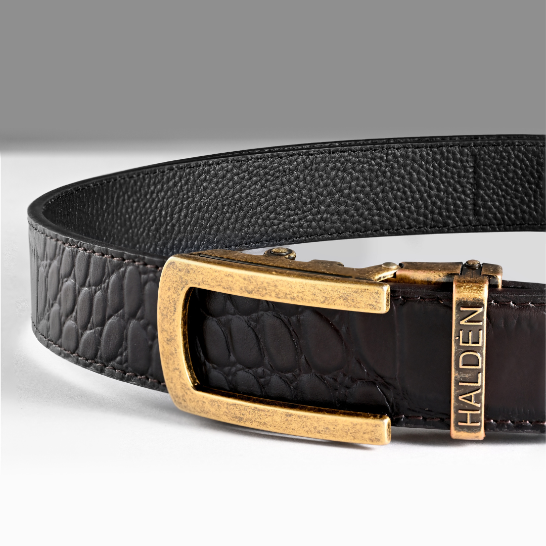 Daven Black with classic buckle