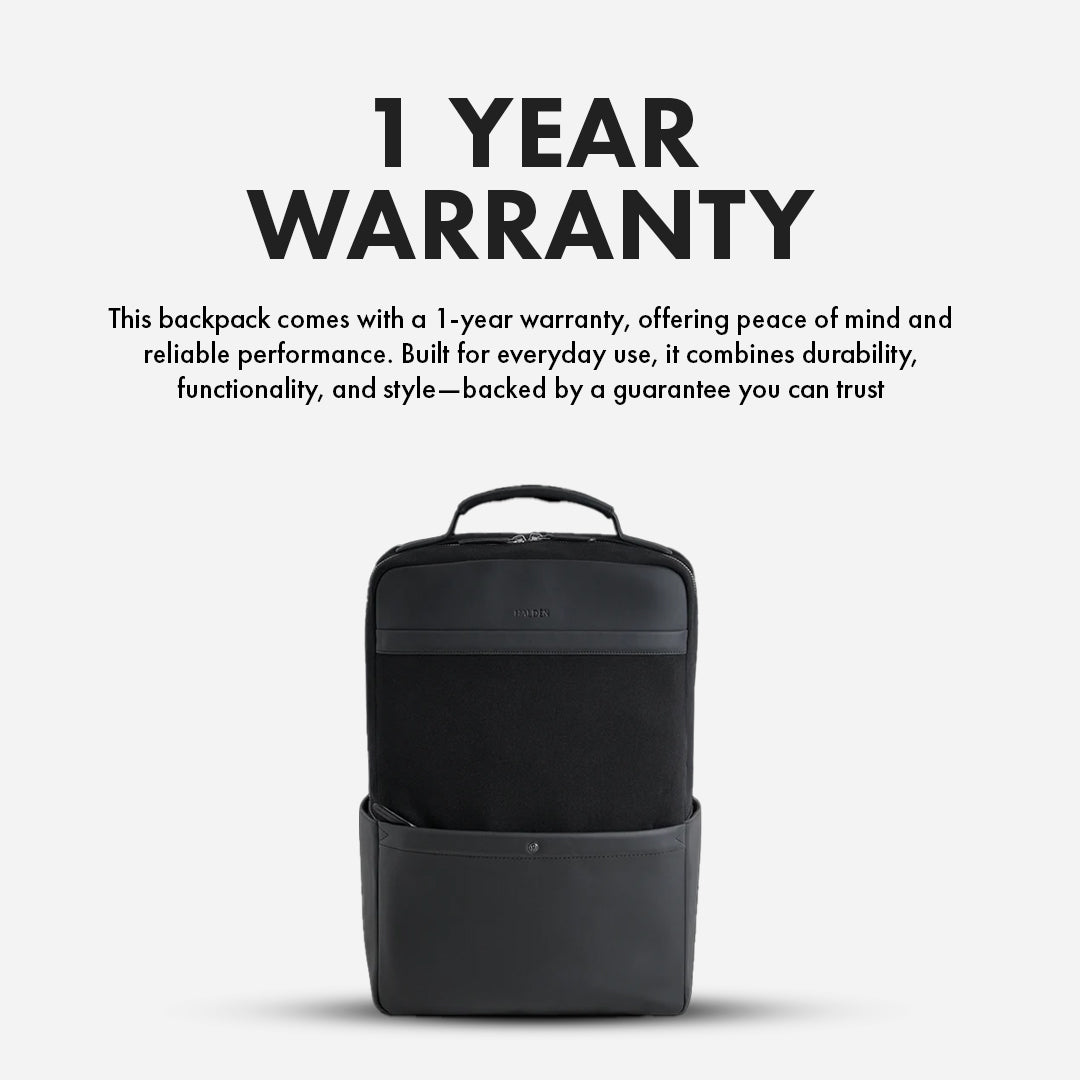 Barrett Black Backpack