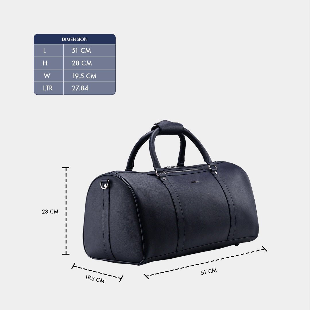 KAIROS BLUE WEEKENDER DUFFLE