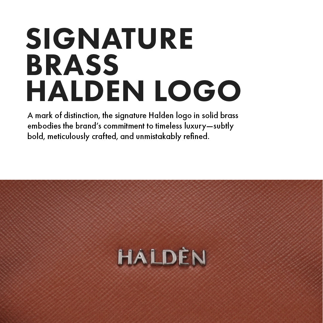 HARRINGTON TAN LAPTOP BAG - SAFFIANO