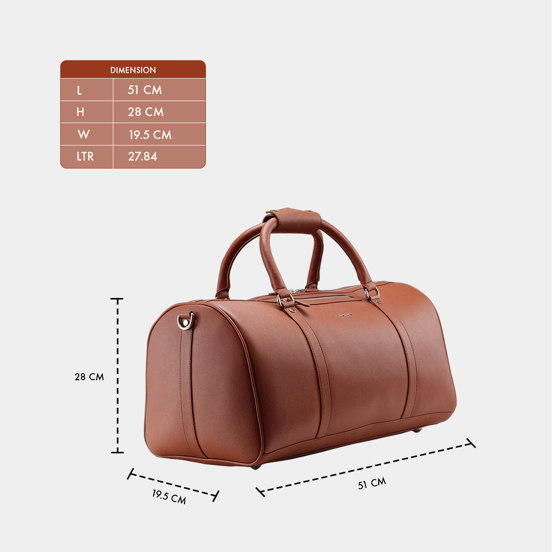 KAIROS TAN WEEKENDER DUFFLE