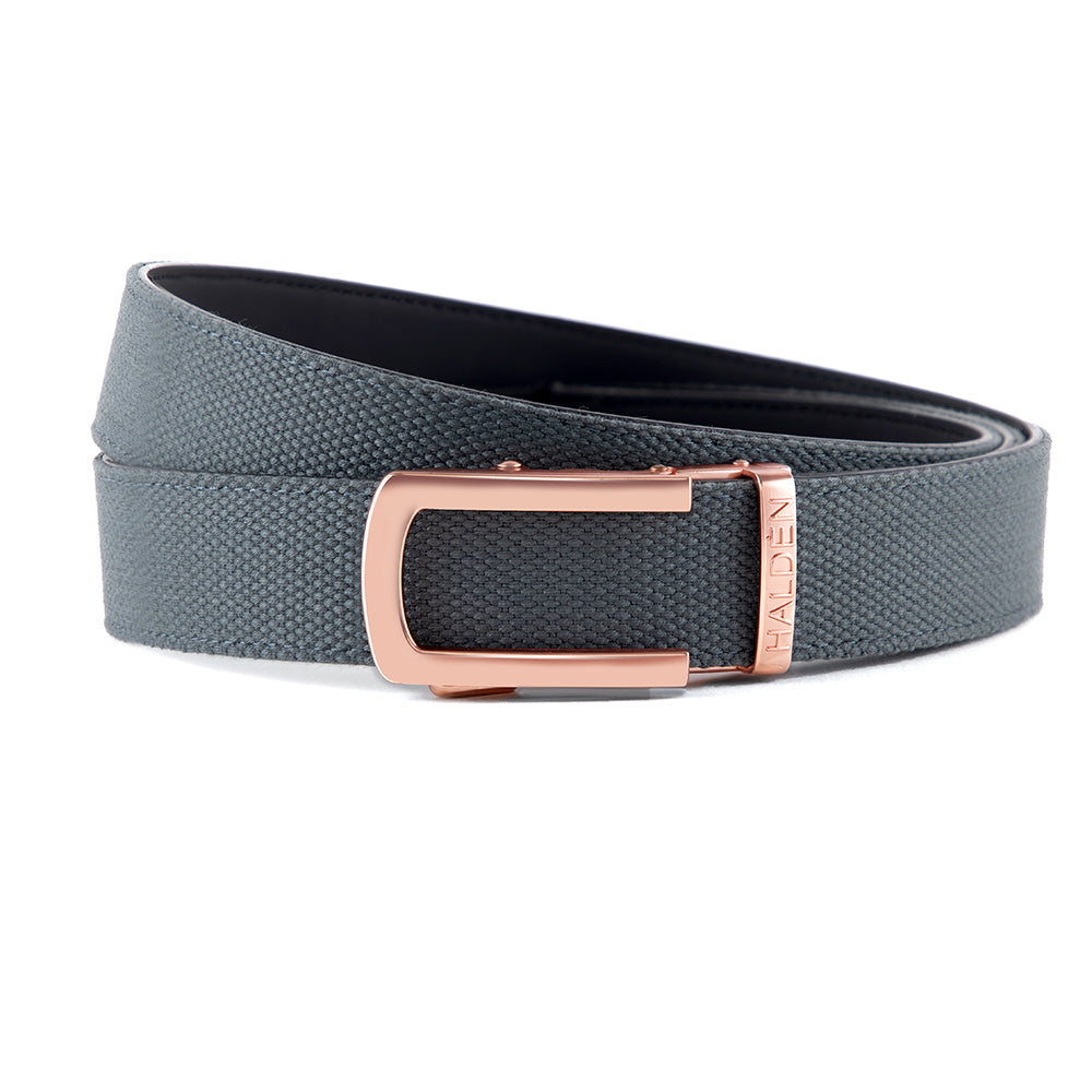 Canvas Grey with classic buckle