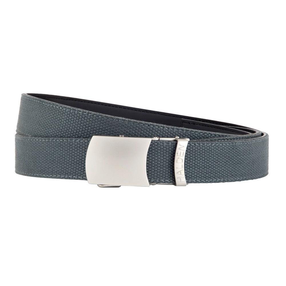 Canvas Grey with vintage buckle