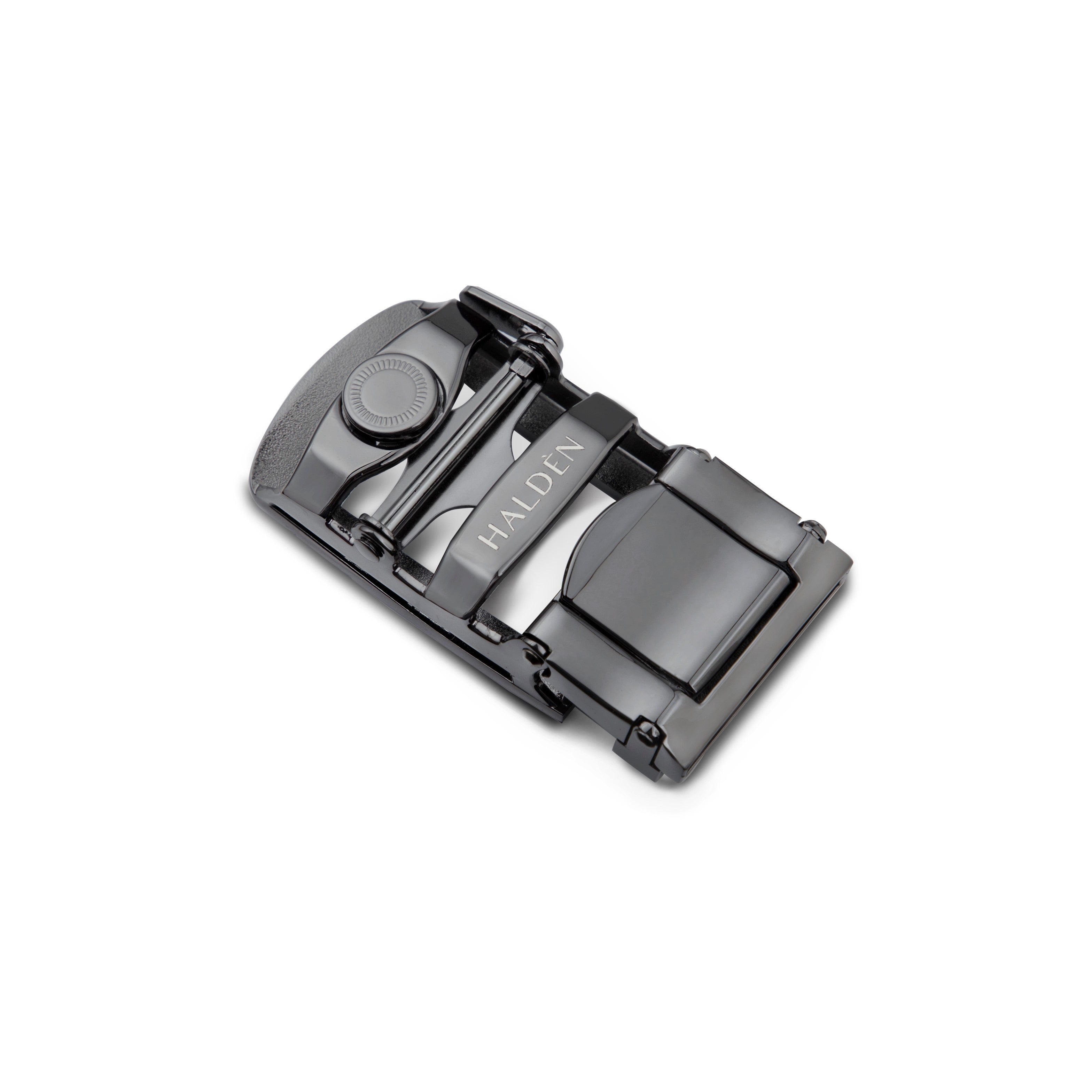 black glossy buckle back side