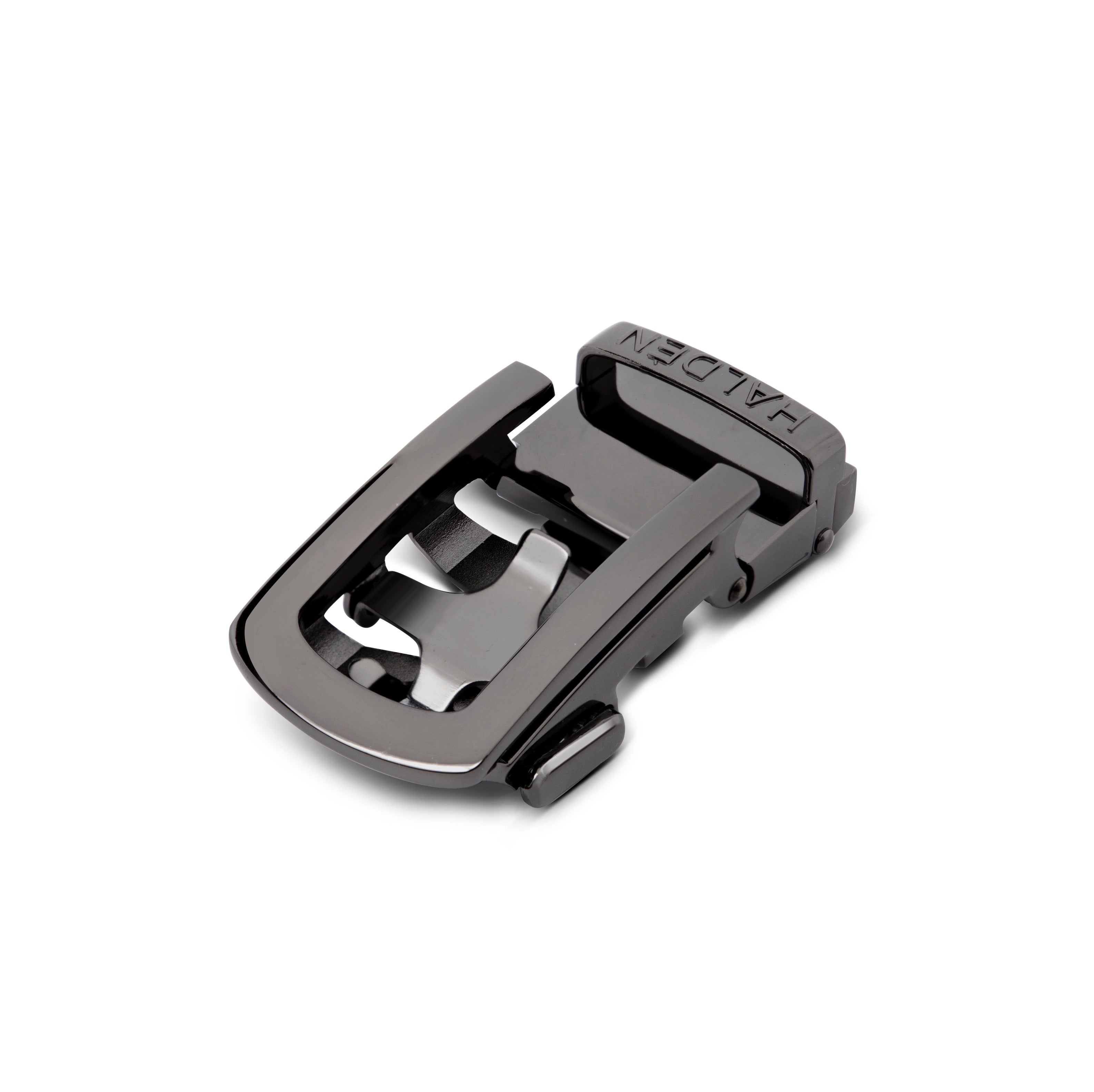 black glossy buckle