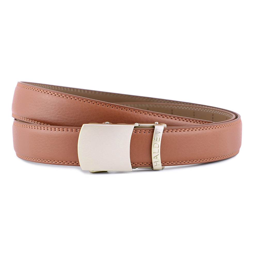 Falcon light tan with vintage buckle