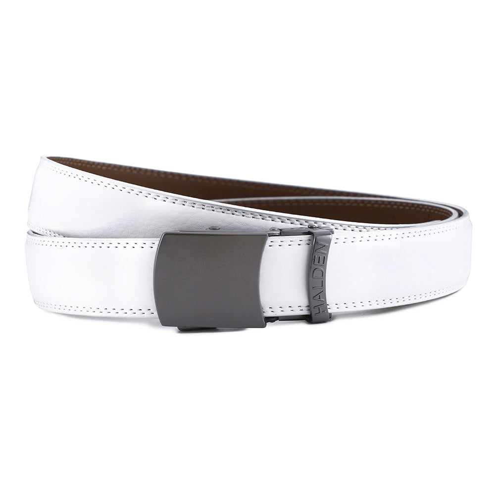 Falcon white with vintage buckle