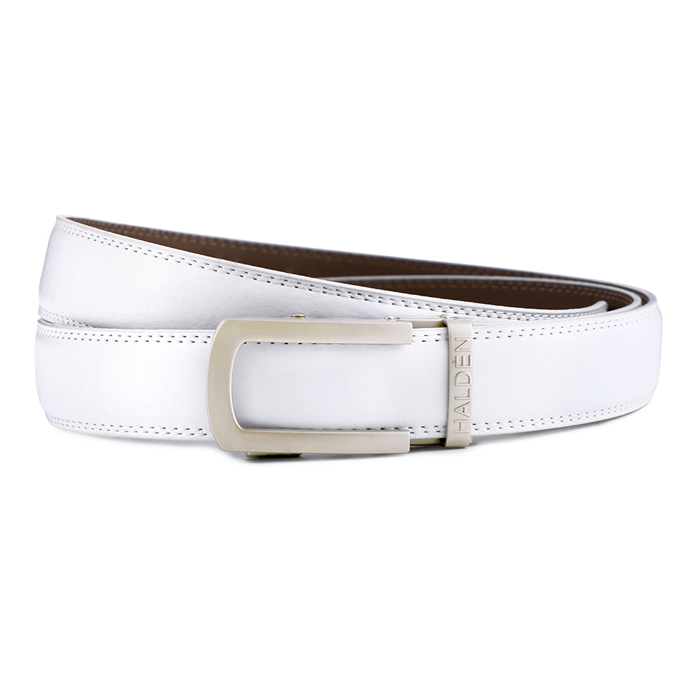 Falcon white with classic buckle