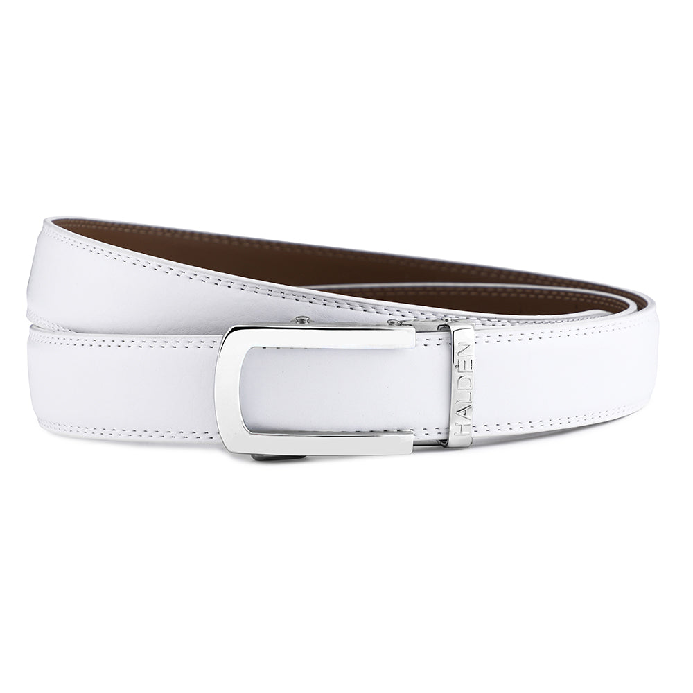 Falcon white with classic buckle