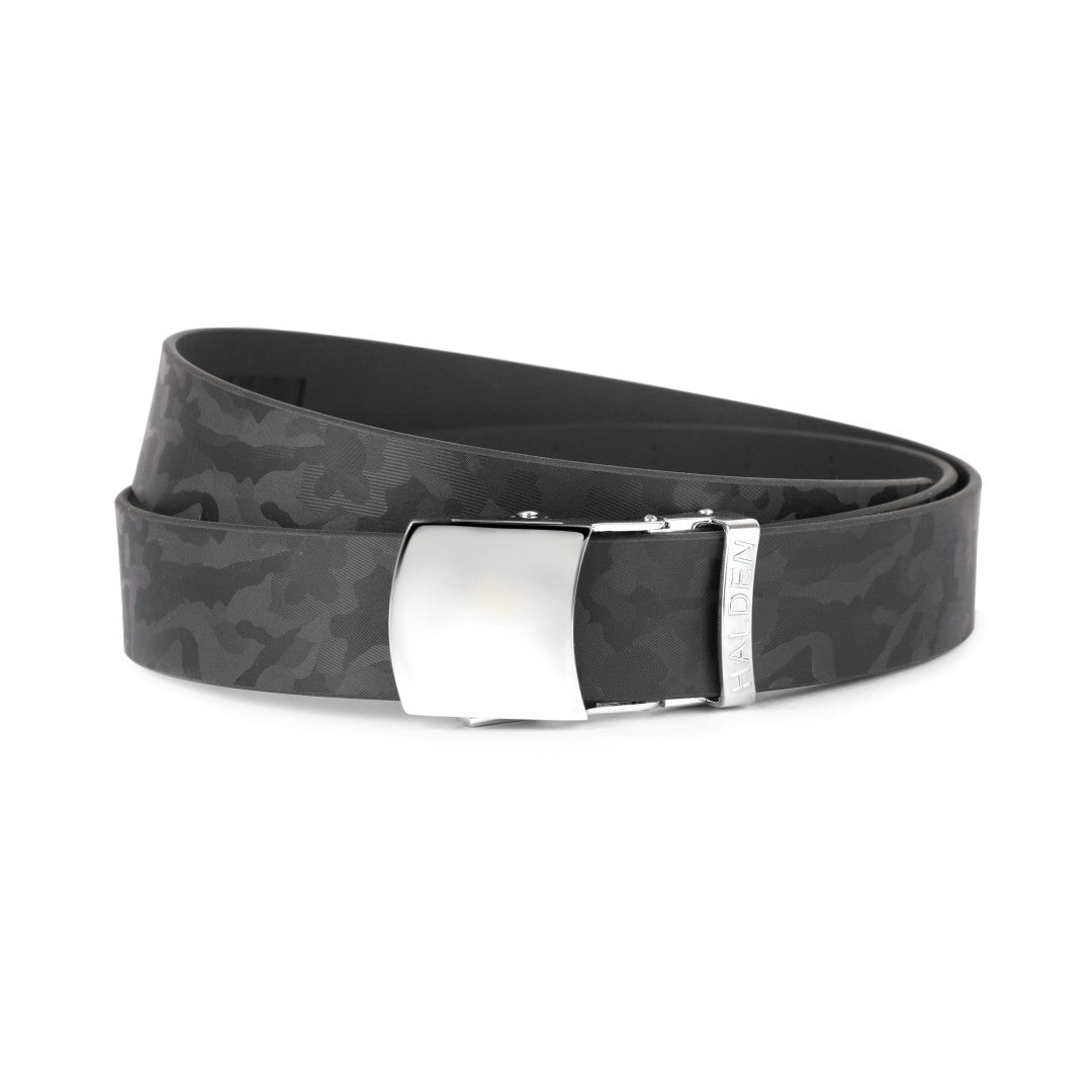 Camo black with vintage buckle