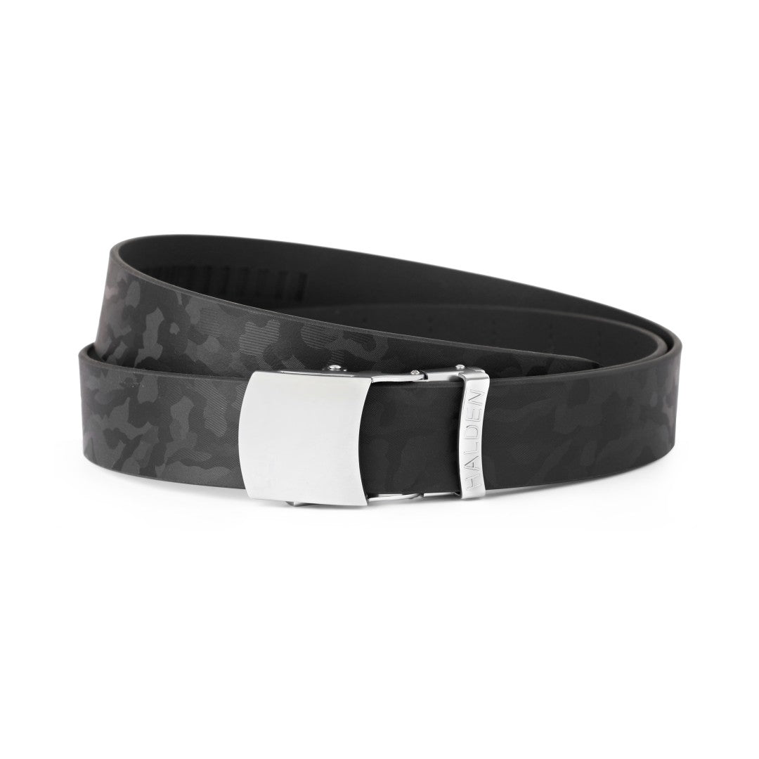 Camo black with vintage buckle