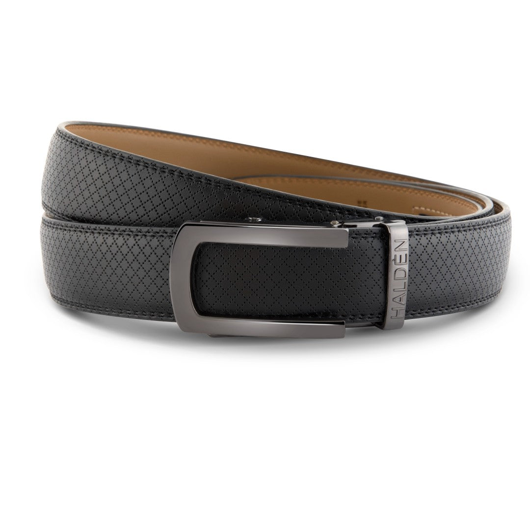 Theo Black with classic buckle (EXTRA LONG)