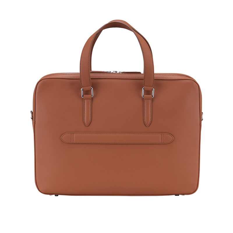 CAMDEN TAN LAPTOP BAG - PLAIN