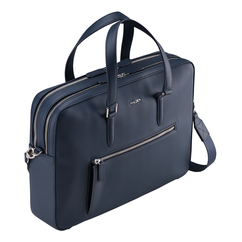 CAMDEN BLUE LAPTOP BAG - PLAIN