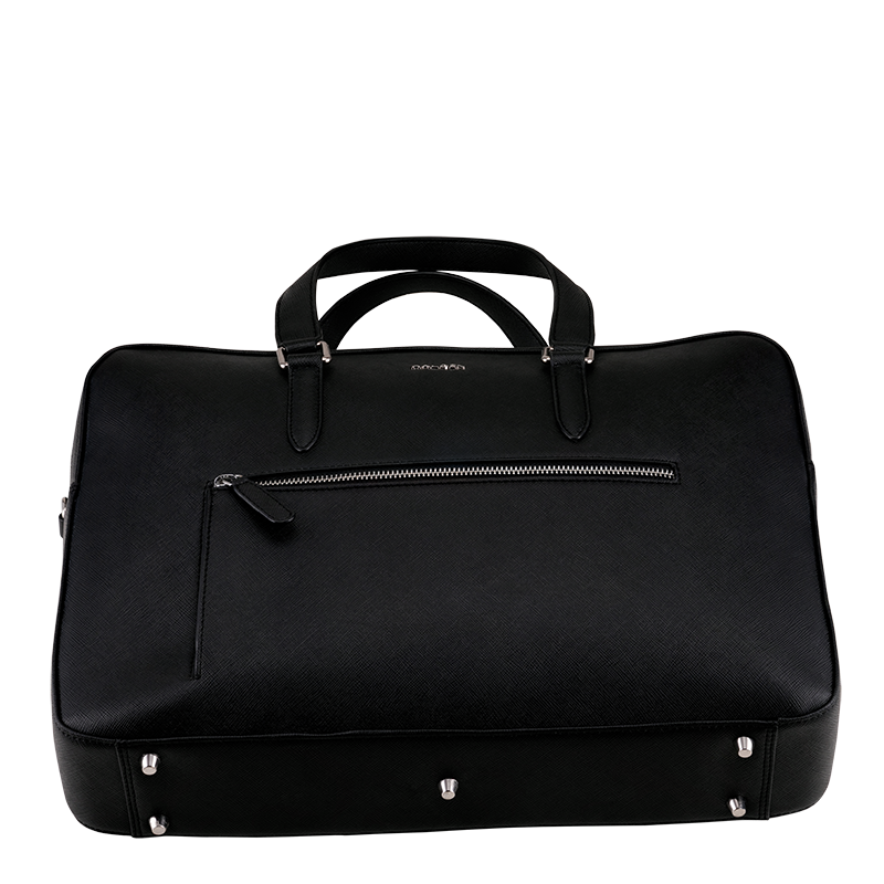 HARRINGTON BLACK LAPTOP BAG - SAFFIANO