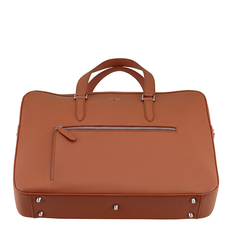 CAMDEN TAN LAPTOP BAG - PLAIN