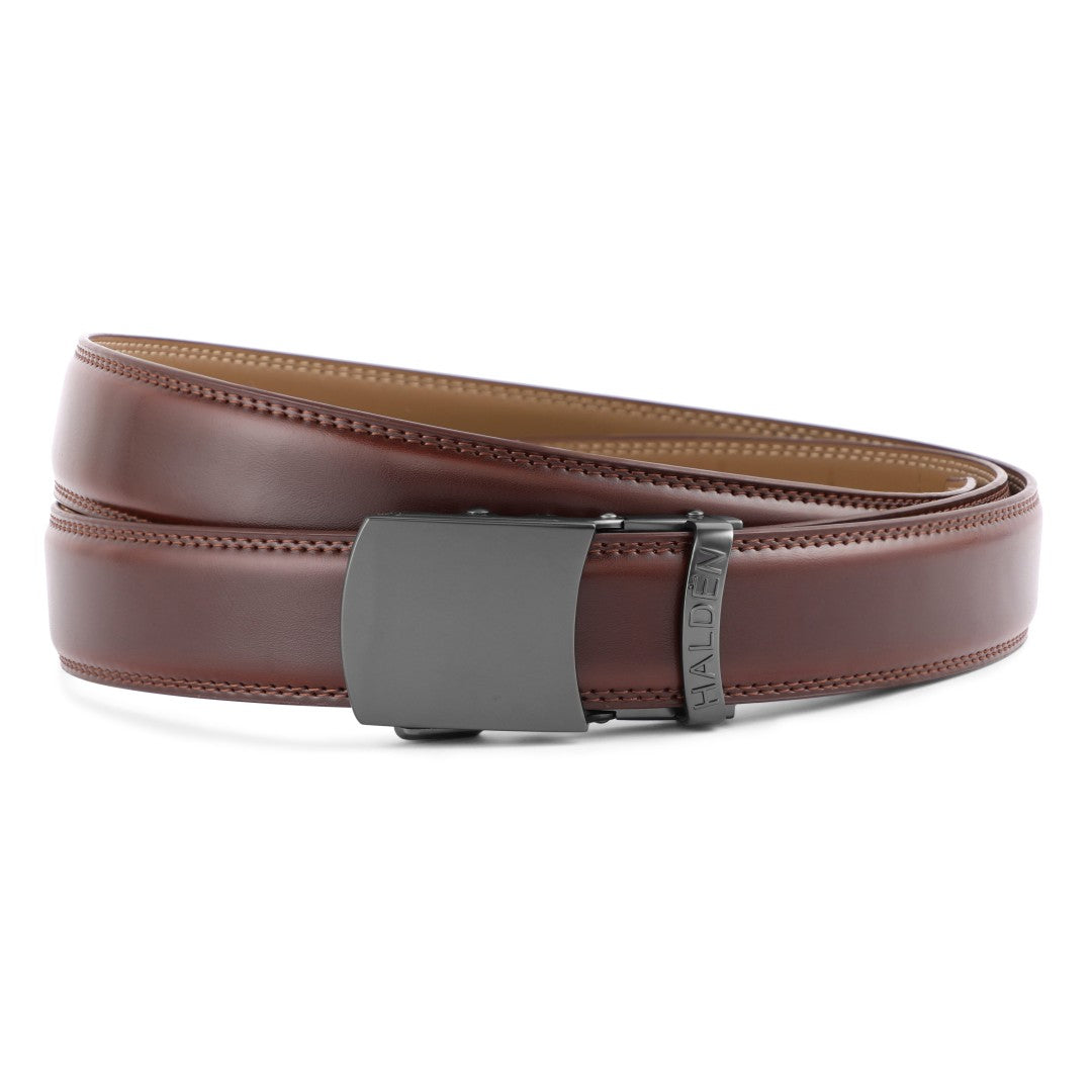 Burley coffee brown with vintage buckle (EXTRA LONG)