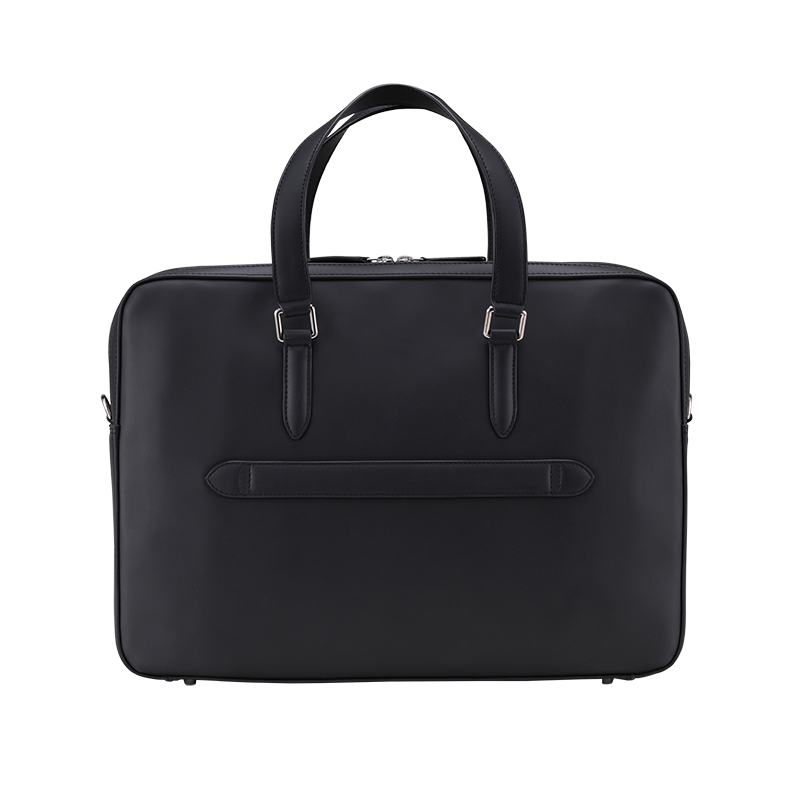 CAMDEN BLACK LAPTOP BAG - PLAIN