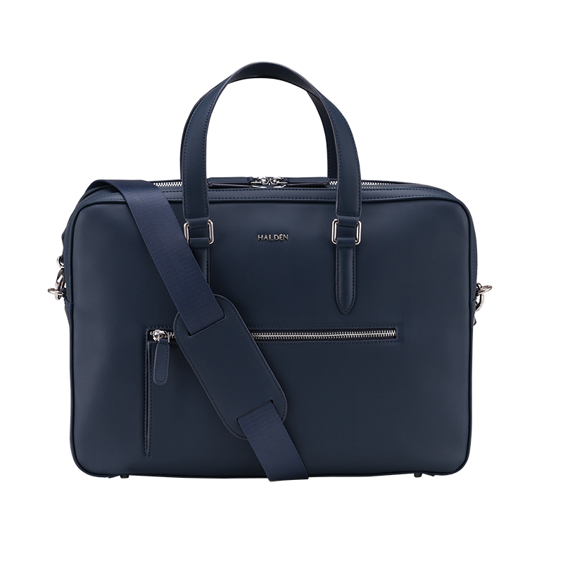 CAMDEN BLUE LAPTOP BAG - PLAIN